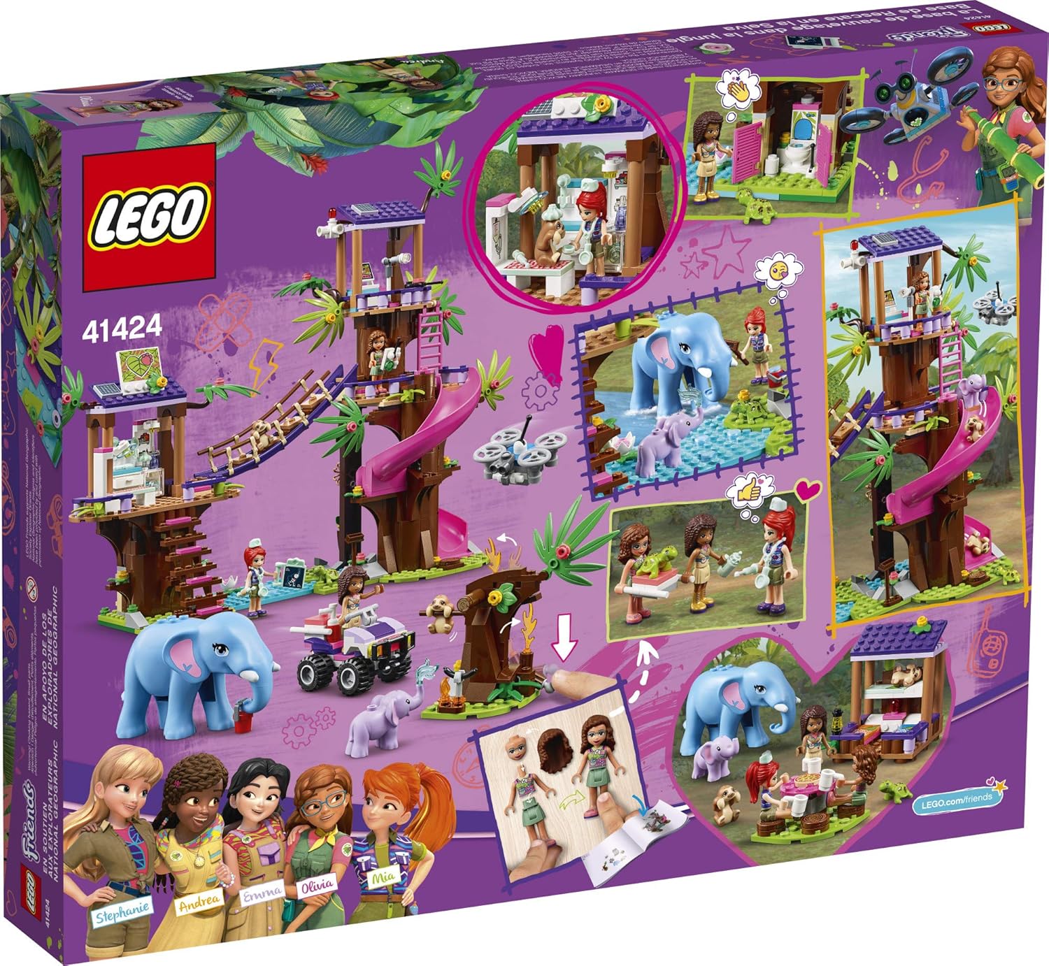 lego friends jungle animal rescue